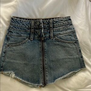 Carmar denim skirt
